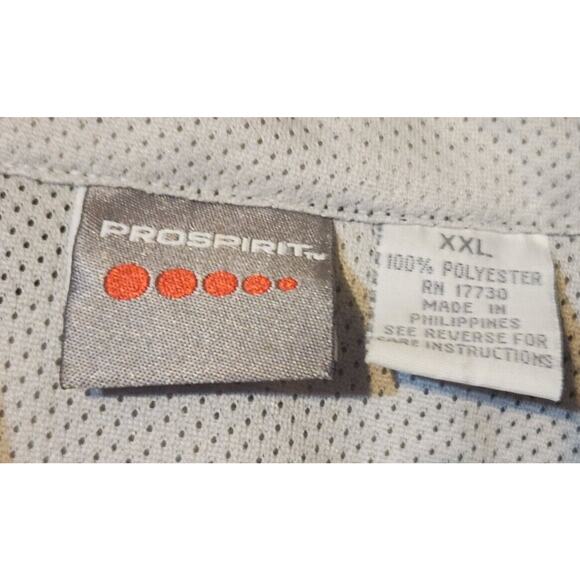 NEW w/ Tags Pro Spirit Health Club Windbreaker Black Jacket Men's 2XL - Picture 3 of 7